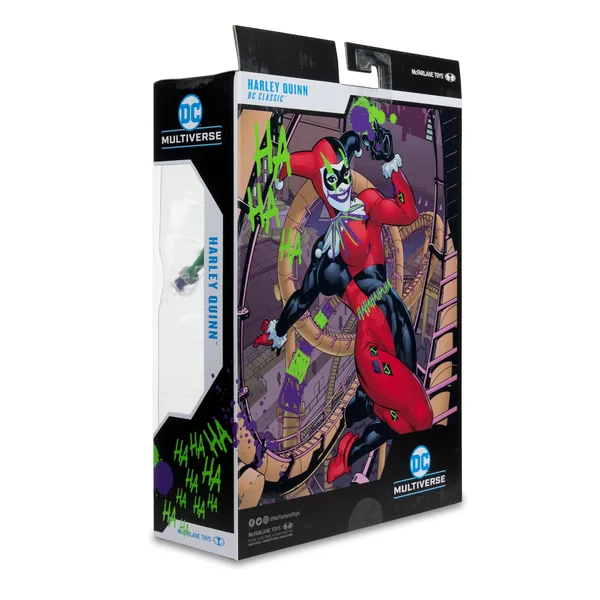 Harley Quinn Classic Jokerized figurine DC Multiverse McFarlane Toys 18 cm