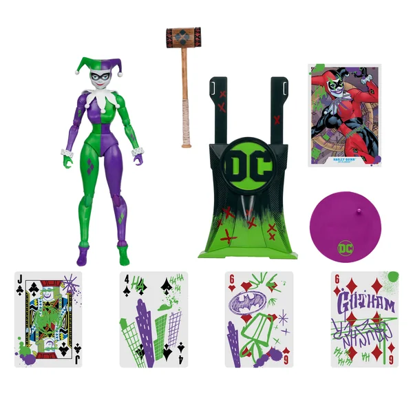 Harley Quinn Classic Jokerized figurine DC Multiverse McFarlane Toys 18 cm