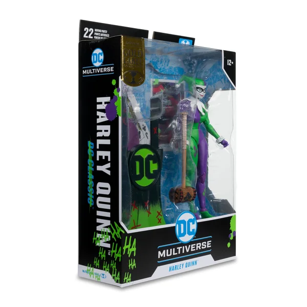 Harley Quinn Classic Jokerized figurine DC Multiverse McFarlane Toys 18 cm