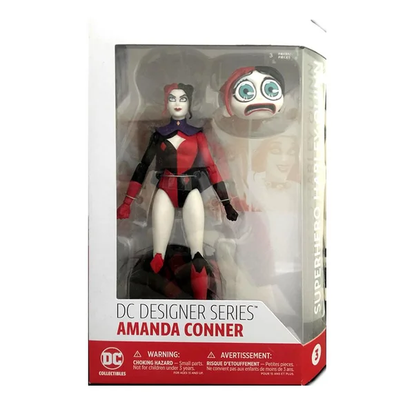 HARLEY QUINN FIGURINE BY AMANDA CONNER DESIGNER SERIES DC COLLECTIBLES 17 CM