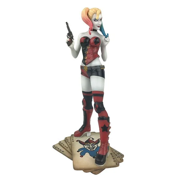 HARLEY QUINN REBIRTH STATUETTE DC COMIC GALLERY DIAMOND SELECT 23 CM