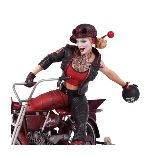 HARLEY QUINN STATUE GOTHAM CITY GARAGE DC COLLECTIBLES