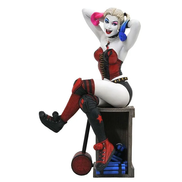 HARLEY QUINN STATUE SUICIDE SQUAD DC GALLERY DIAMOND SELECT TOYS 20 CM