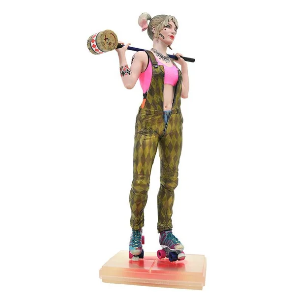 HARLEY QUINN STATUETTE BIRDS OF PREY DC MOVIE GALLERY DIAMOND SELECT 23 CM