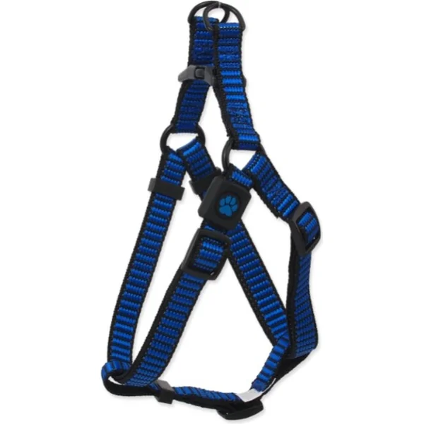 Harnais Active Dog Premium S bleu 1,5x45-63cm