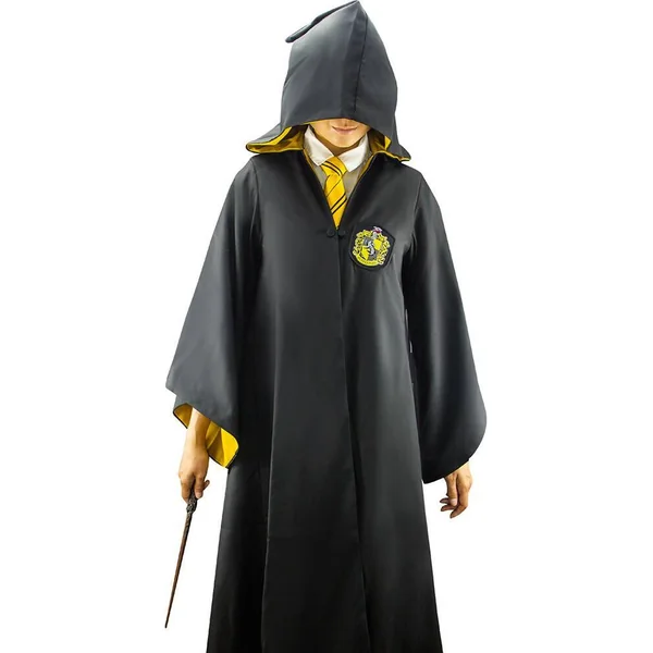 HARRY POTTER - DEGUISEMENT ROBE DE SORCIER POUFSOUFFLE - TAILLE KIDS