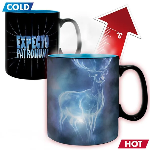 HARRY POTTER MUG HEAT CHANGE 460 ML PATRONUS