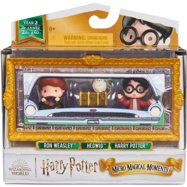 HARRY POTTER - MULTIPACK 3 FIGURINES VOITURE VOLANGE MOMENTS MAGIQUES WIZARDING