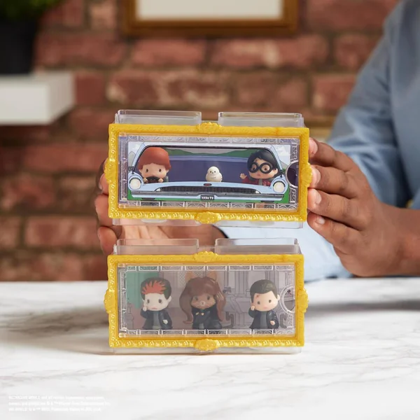 HARRY POTTER - MULTIPACK 3 FIGURINES VOITURE VOLANGE MOMENTS MAGIQUES WIZARDING