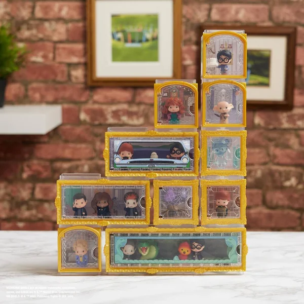 HARRY POTTER - MULTIPACK 3 FIGURINES VOITURE VOLANGE MOMENTS MAGIQUES WIZARDING