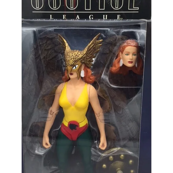 HAWKGIRL FIGURINE ARTICULÉE ALEX ROSS JUSTICE LEAGUE SERIES 6 DC DIRECT