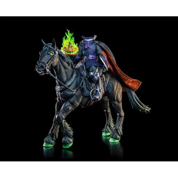 Headless Horseman Green Spectral figurine Figura Obscura Four Horsemen