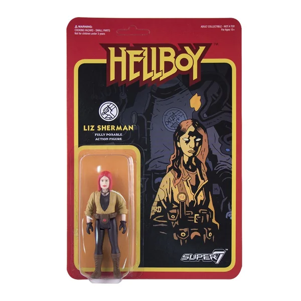HELLBOY: HELLBOY, ABE SAPIEN, LIZ SHERMAN, LOBSTER JOHNSON - assortiment de 4 figurines articulées "ReAction"