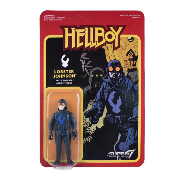 HELLBOY: HELLBOY, ABE SAPIEN, LIZ SHERMAN, LOBSTER JOHNSON - assortiment de 4 figurines articulées "ReAction"