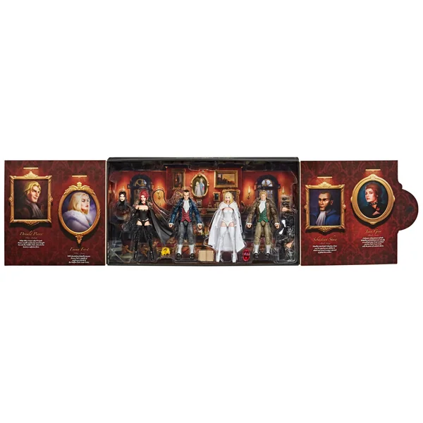 HELLFIRE CLUB EXCLUSIVE PACK 4 FIGURINES MARVEL LEGENDS HASBRO 15 CM