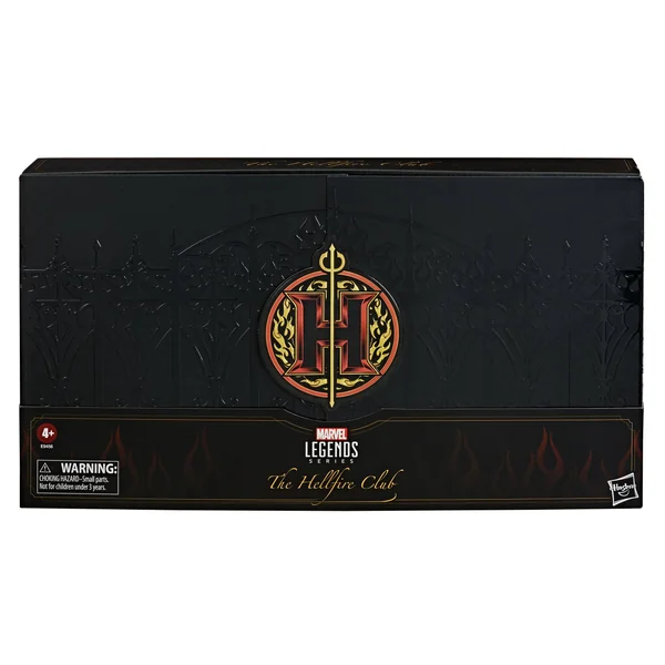 HELLFIRE CLUB EXCLUSIVE PACK 4 FIGURINES MARVEL LEGENDS HASBRO 15 CM
