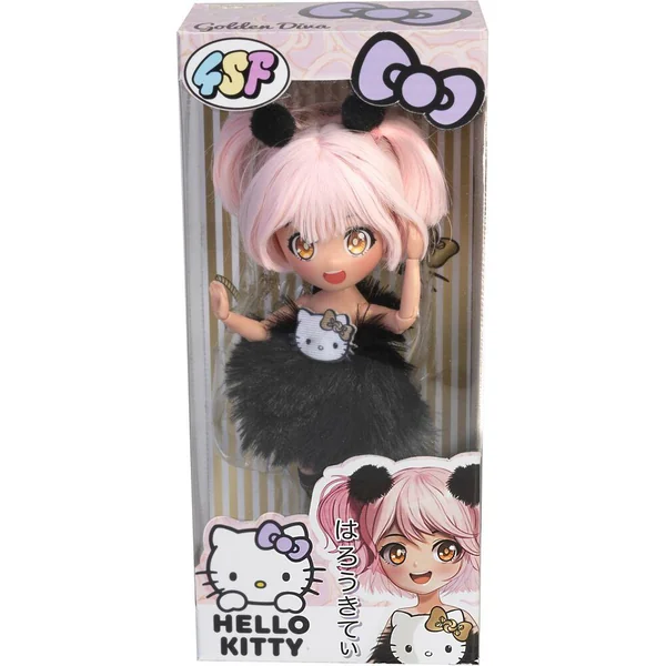 HELLO KITTY - POUPEE ARTICULEE 4SF GOLDEN DIVA