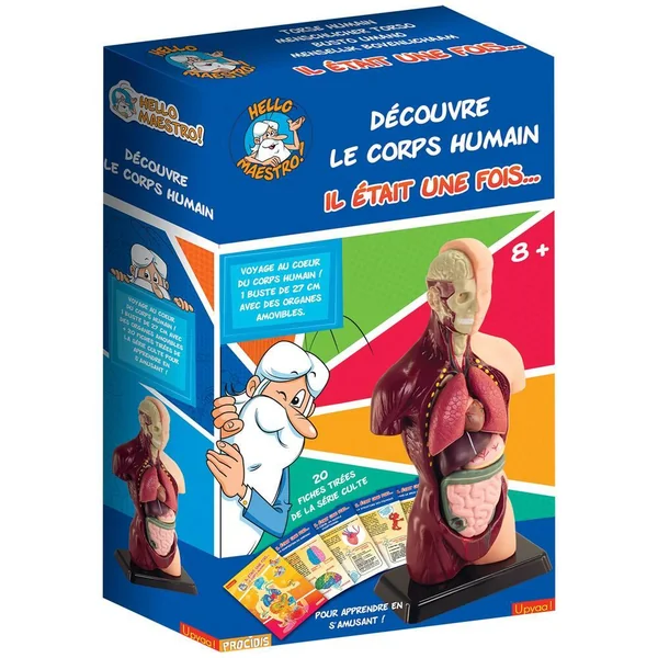 HELLO MAESTRO - DECOUVRE LE CORPS HUMAIN - IL ETAIT UNE FOIS AVEC HELLO MAESTRO