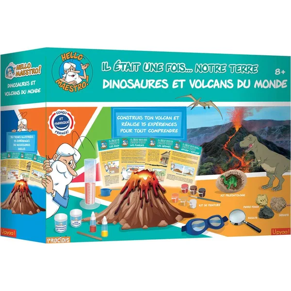 HELLO MAESTRO - IL ETAIT UNE FOIS... NOTRE TERRE - DINOSAURES ET VOLCANS