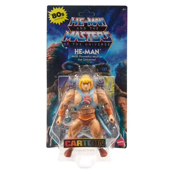 He-Man figurine Masters of the Universe Origins Cartoon Collection Mattel 14 cm