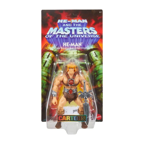 He-Man figurine Masters of the Universe Origins Cartoon Collection Mattel 14 cm