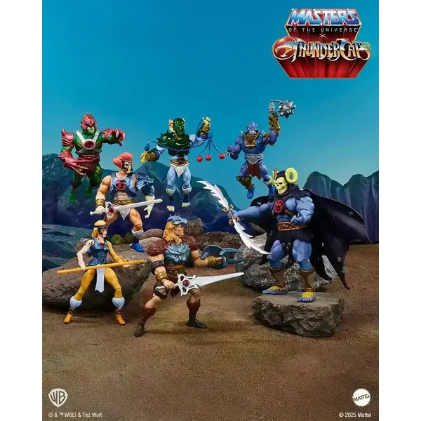 He-Man figurine Masters of the Universe x ThunderCats Mattel 14 cm