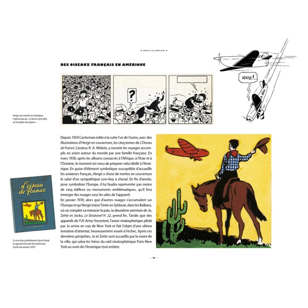 HERGE, TINTIN AND THE AMERICANS (ENGLISH EDITION) - monography by Philippe Goddin (ENGLISH EDITION)
