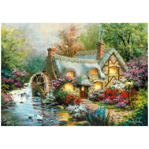 HIGH QUALITY - PUZZLE 1500 PIECES - COUNTRY RETREAT