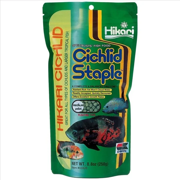 Hikari Cichlid Staple Granulé Moyen 250g