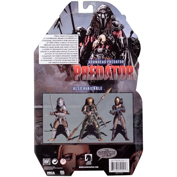 HORNEAD PREDATOR FIGURINE PREDATOR SERIES 18 NECA 20 CM