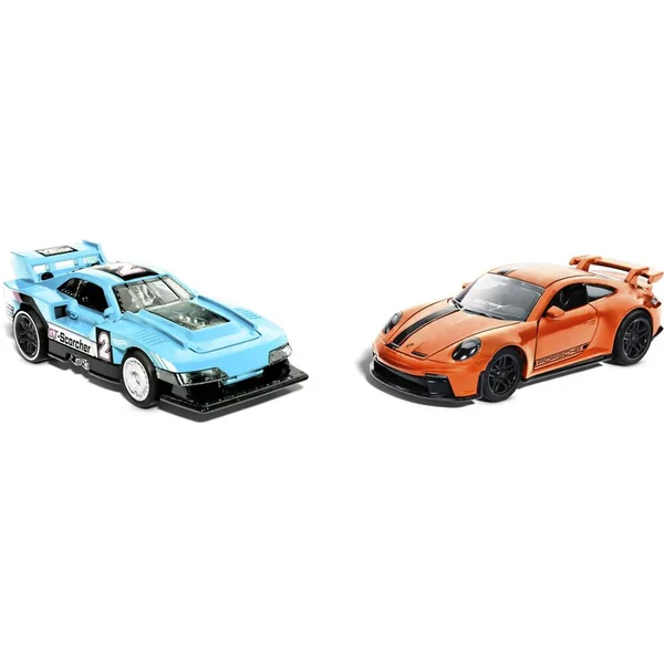 HOT WHEELS - 2 VEHICULES A RETROFRICTION 1:43