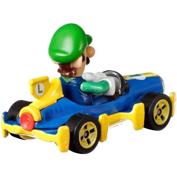 HOT WHEELS - MARIO KART - VEHICULE LUIGI