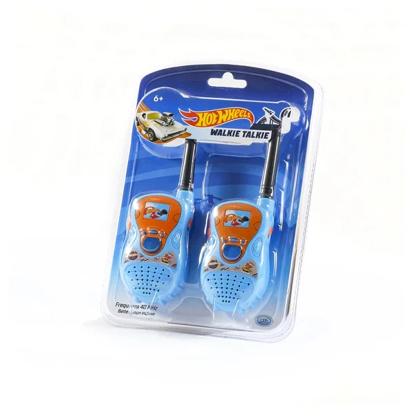 Hot Wheels - Outdoor Play Equipment - Walkie Talkie Set - Blue Orange - 6 Years