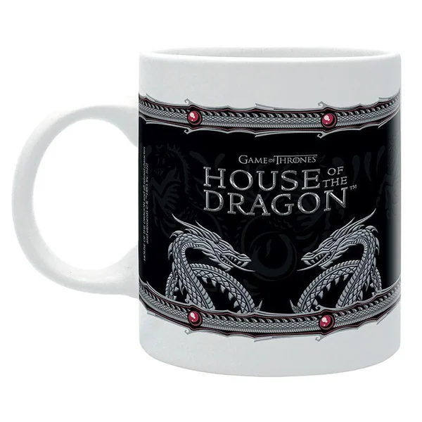 HOUSE OF THE DRAGON - MUG - 320 ML - DRAGON D'ARGENT - SUBLI X2