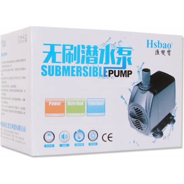 Hsbao HSB-1500 pompe d'évacuation 4000 l/h