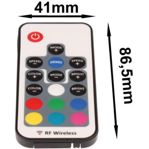 Hsbao Retrofit LED 12W 53cm avec télécommande