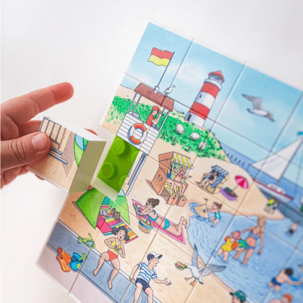 HUBELINO Puzzle-Vacances à la plage