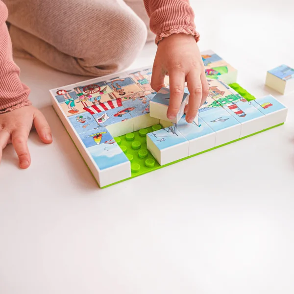 HUBELINO Puzzle-Vacances à la plage