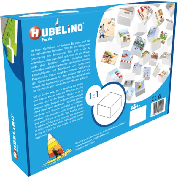 HUBELINO Puzzle-Vacances à la plage