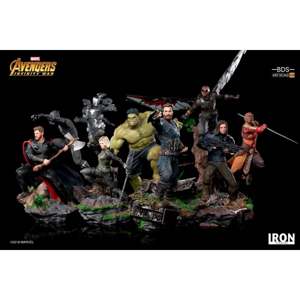 HULK STATUE 1/10 AVENGERS INFINTY WAR BDS ART SCALE IRON STUDIOS 25 CM