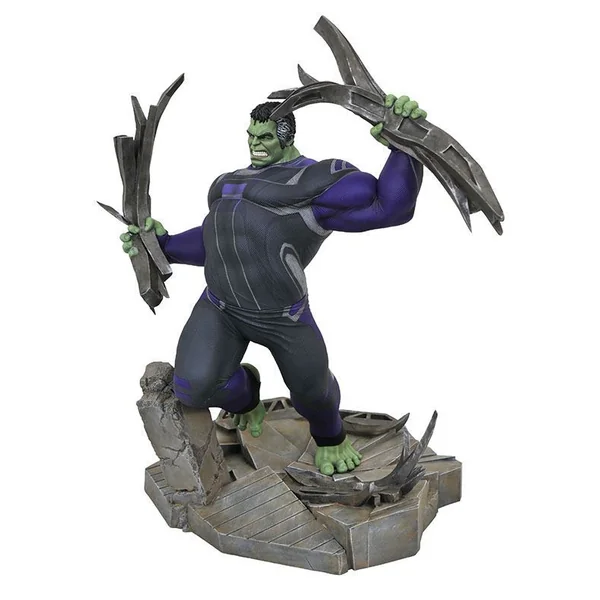 Hulk Tracksuit statuette Avengers Endgame Marvel Movie Gallery Diamond select 23 cm
