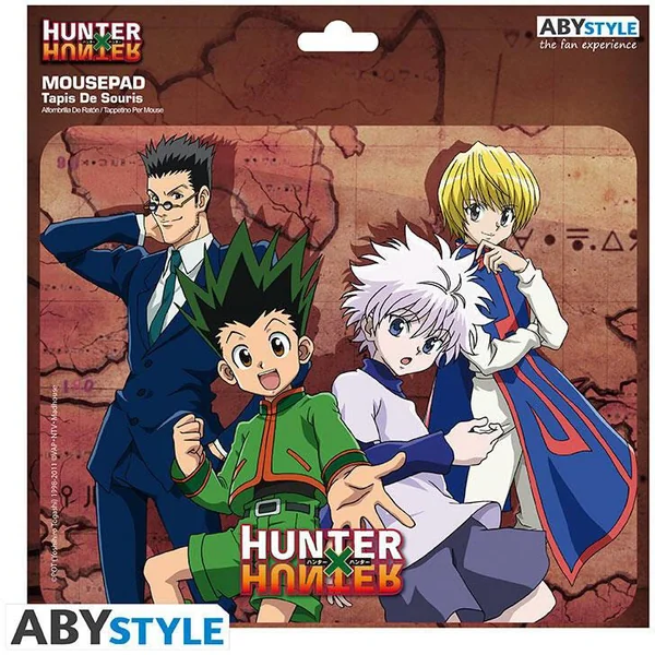 HUNTER X HUNTER TAPIS DE SOURIS SOUPLE GROUPE