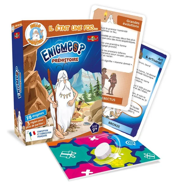 IL ETAIT UNE FOIS… ENIGMES PREHISTOIRE