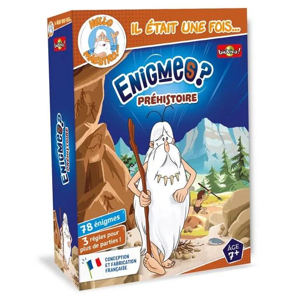 IL ETAIT UNE FOIS… ENIGMES PREHISTOIRE