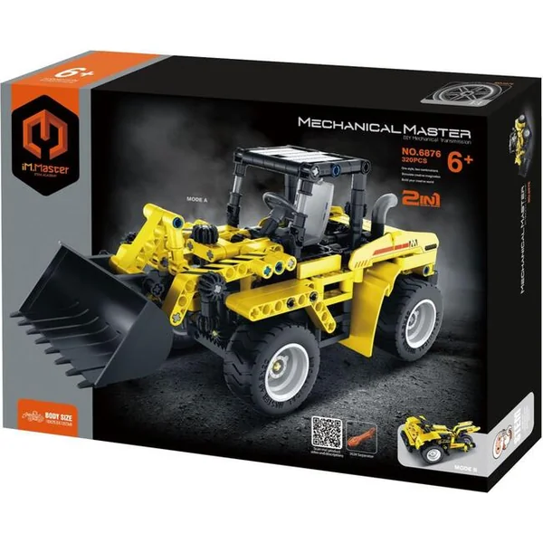 iM.MASTER Kit de construction 2 en 1 voiture de construction plastique 320 pièces