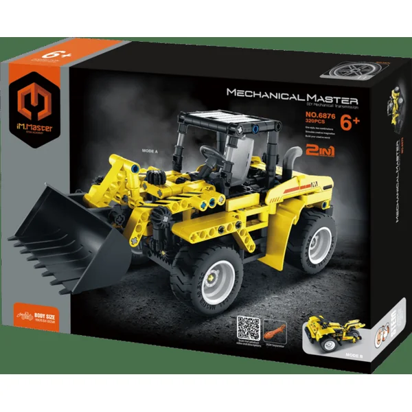 iM.MASTER Kit de construction 2 en 1 voiture de construction plastique 320 pièces