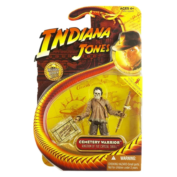 INDIANA JONES: CEMETERY WARRIOR "LE ROYAUME DU CRANE DE CRISTAL" - figurine articulée 9 cm