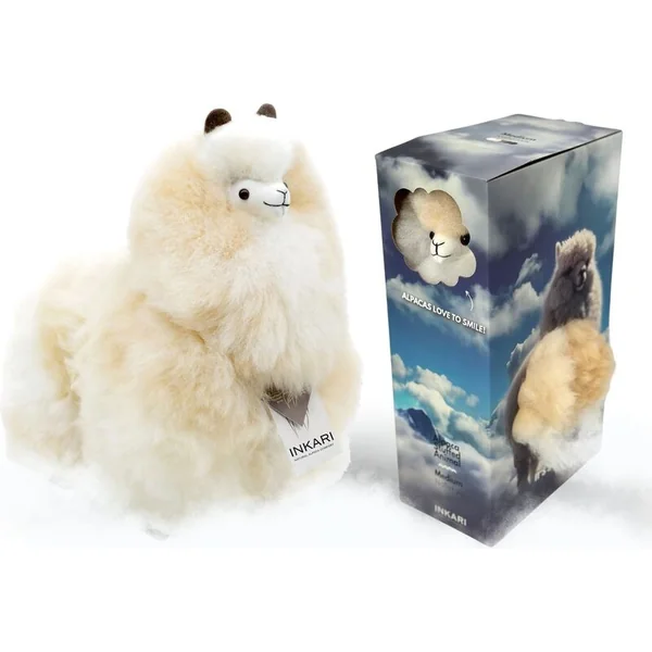 INKARI Peluche Alpaga Medium Sahara 32cm