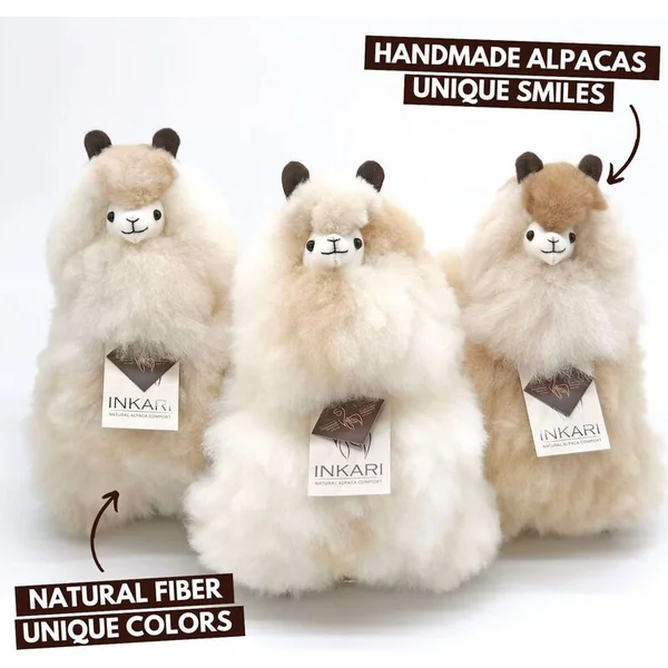 INKARI Peluche Alpaga Medium Sahara 32cm