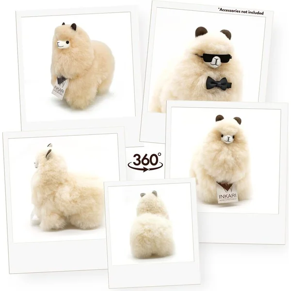 INKARI Peluche Alpaga Small Blond 23cm